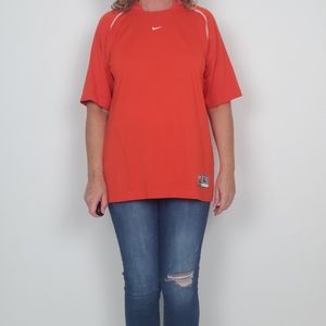Nike NFL Orange Mens Shirt Large